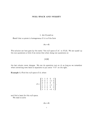 lab assignment linear algebra - CONFIDENTIAL APR 202 4 (202 4 2)/MAT ...