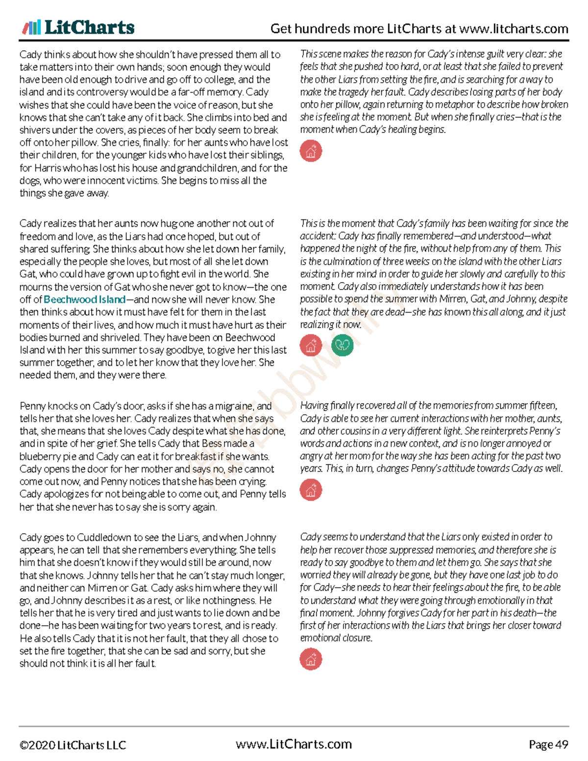 We-Were-Liars-Lit Chart 49 - Cady thinks about how she shouldn’t have ...