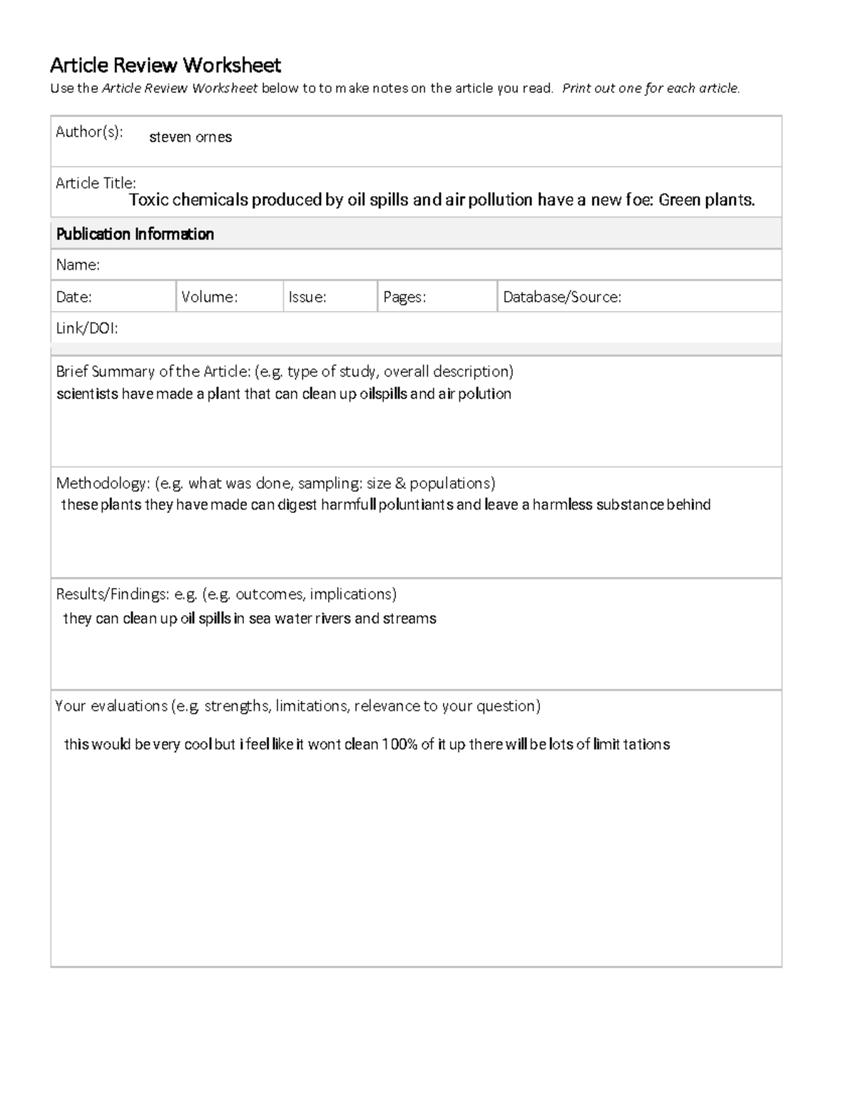 Kami Export - article-review-worksheet (1) - Article Review Worksheet ...