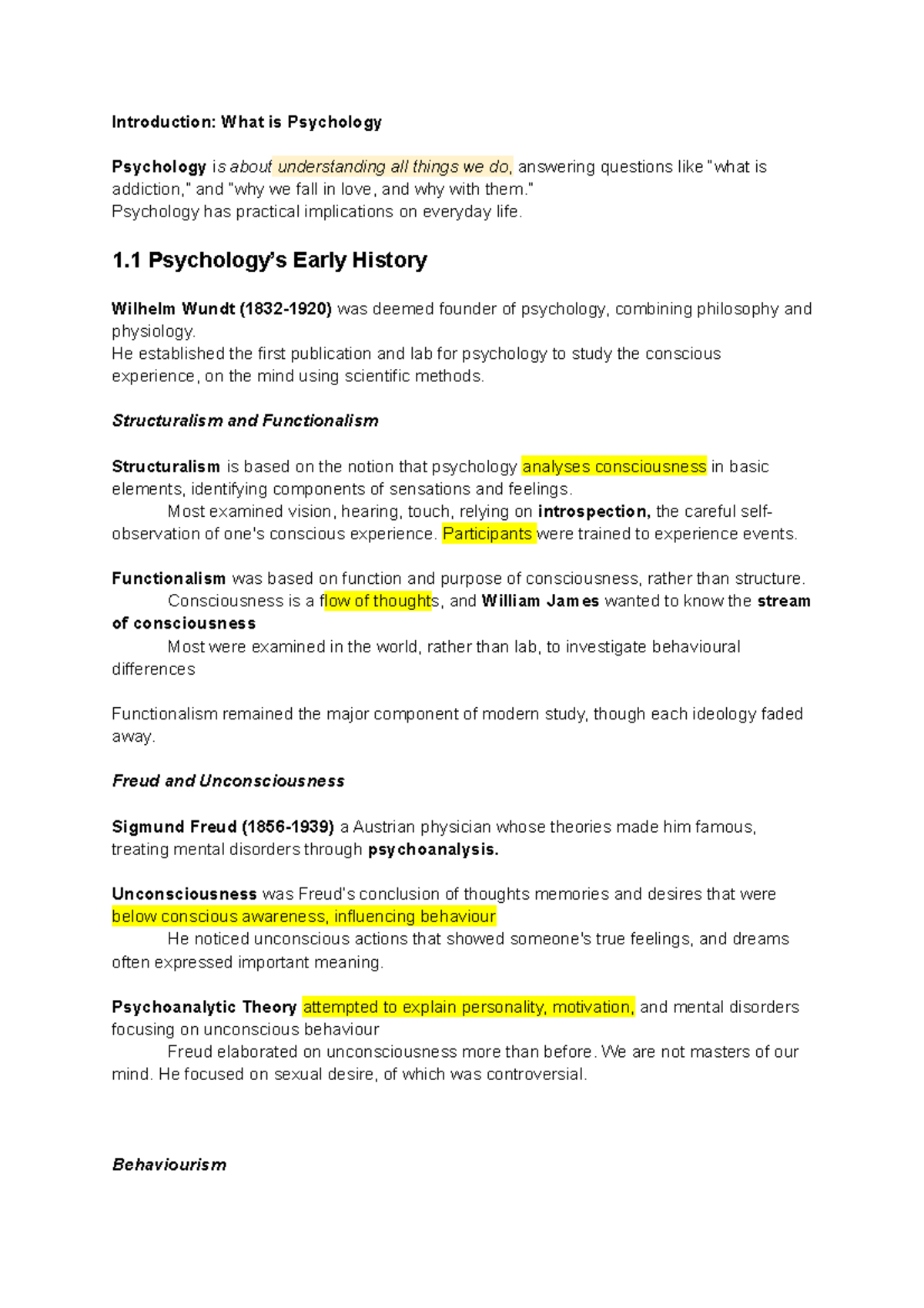 Psychology Themes And Variations, Chapter One - Introduction: What Is ...