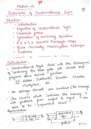 Module 1 DSDV Notes SBV - Digital System Design Using Verilog 18ec644 ...