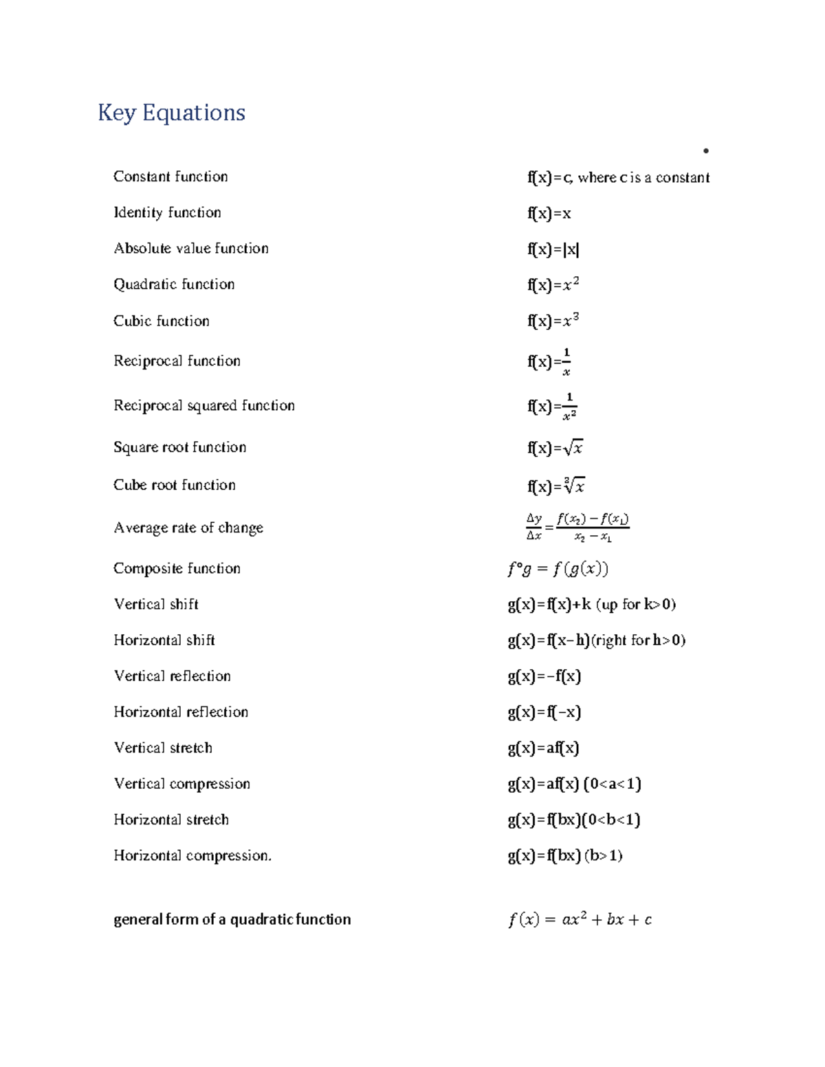 pdf-module-4-key-equations-key-equations-constant-function-f-x-c