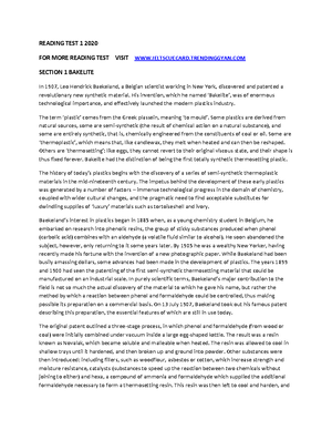 Ielts Reading TEST 1 - rshhhhrhrr