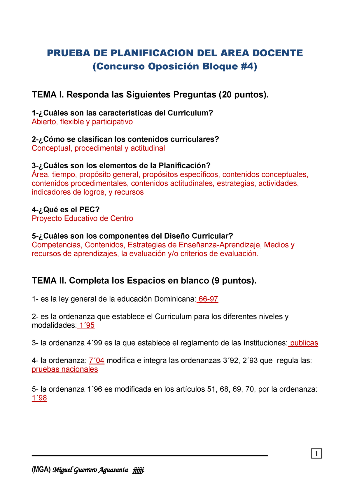 ATIVIDADE - SEMANA DE CONHECIMENTOS GERAIS - 51/2022, Exámenes  Planificación y Gestión de la Educación