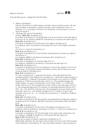 Math Task Performance 1 - Kelvin Blanca BSCS Mathematics in the Modern ...