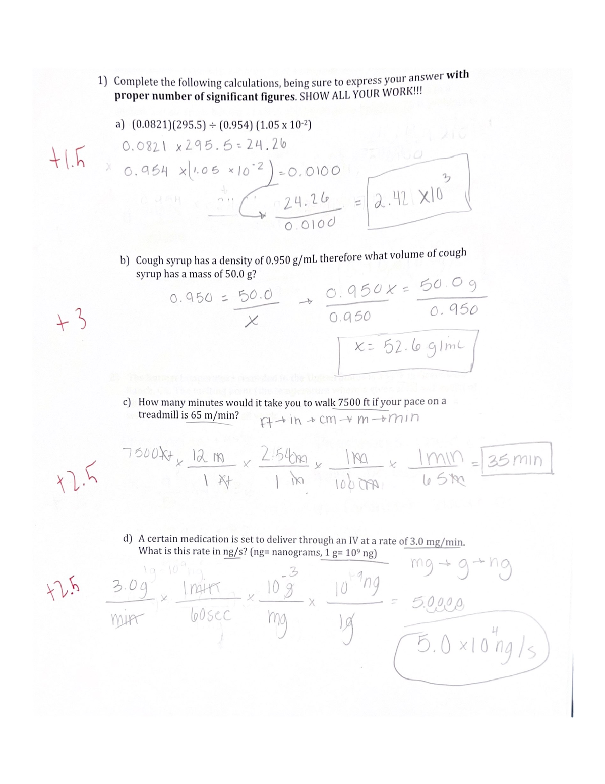 Conversions - CHEM-11000 - Studocu