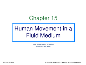 Lecture Notes, Lecture 1 - Basic Biomechanics Chapter 1 - Chapter 1 ...