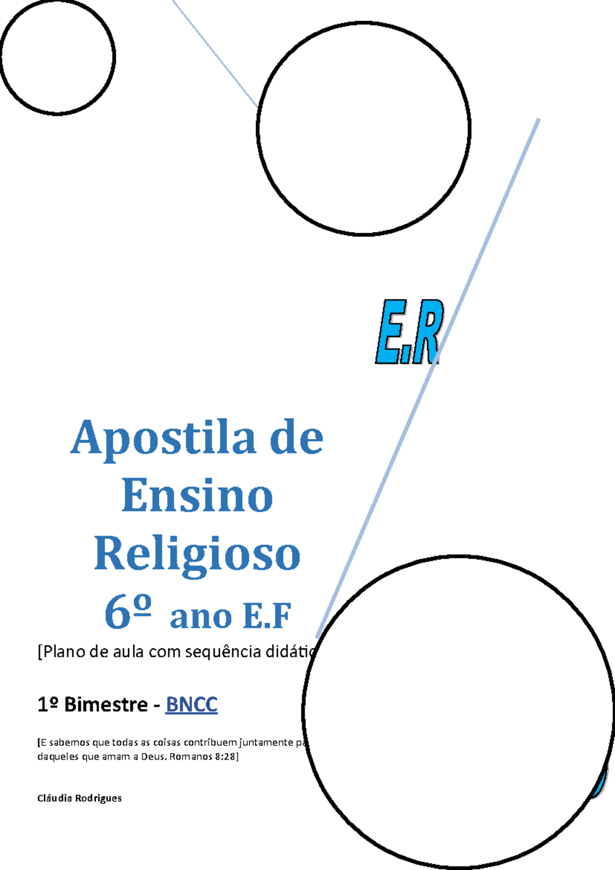 562133189 bncc apostila ensino religioso 6 ano 1bimestre 1 - Apostila ...