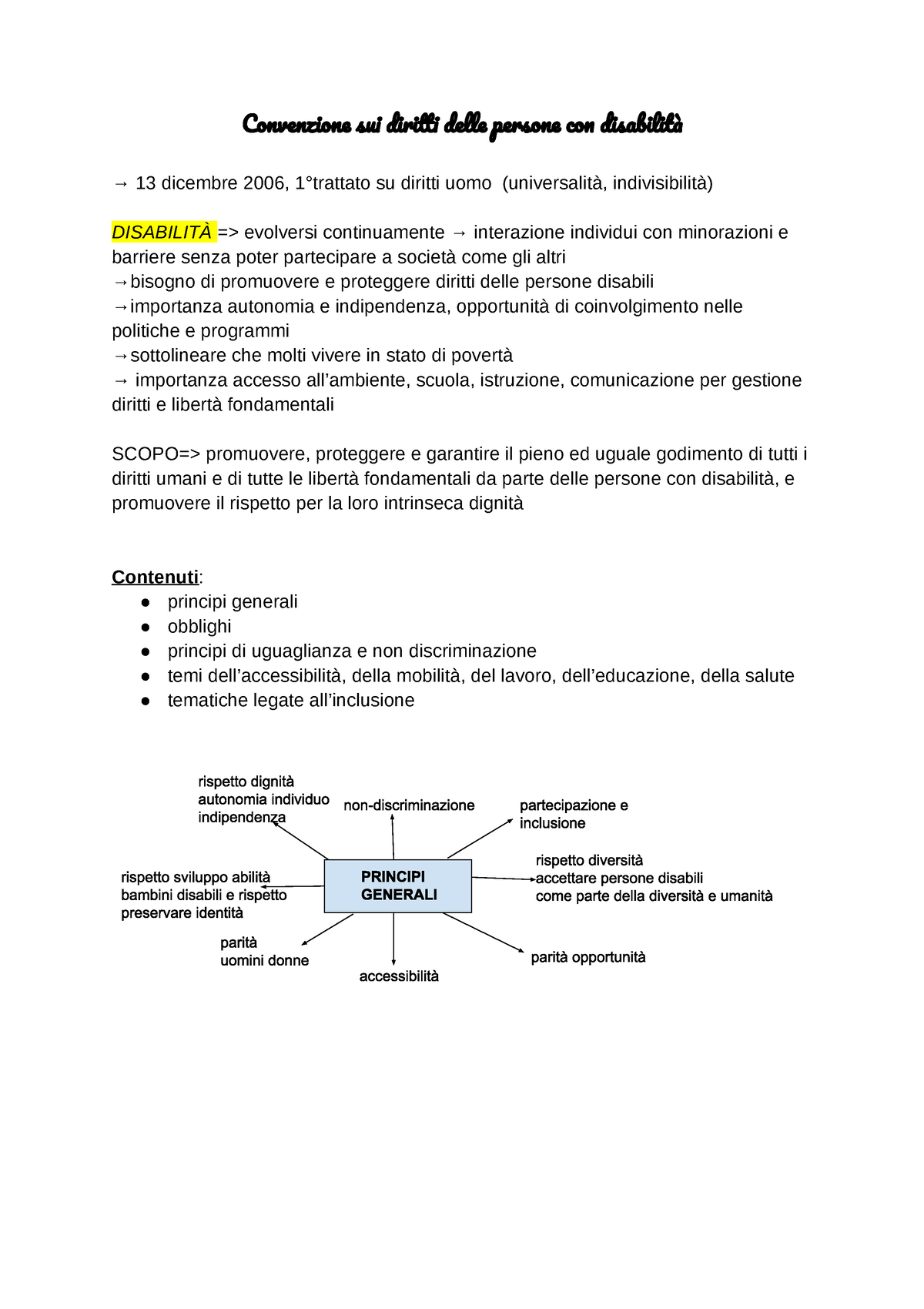 Convenzione Onu Disabilit Convenzion Su Diri Dell Peson Co Disabilit Dicembre