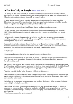 Extract from Ailsa Cox Writing Short Stories Voice Exercise handout ...