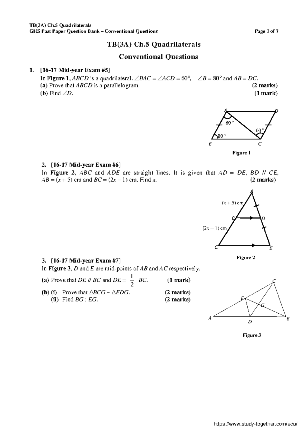 Good-Hope-School 16-21-3A-Ch - GHS Past Paper Question Bank ...