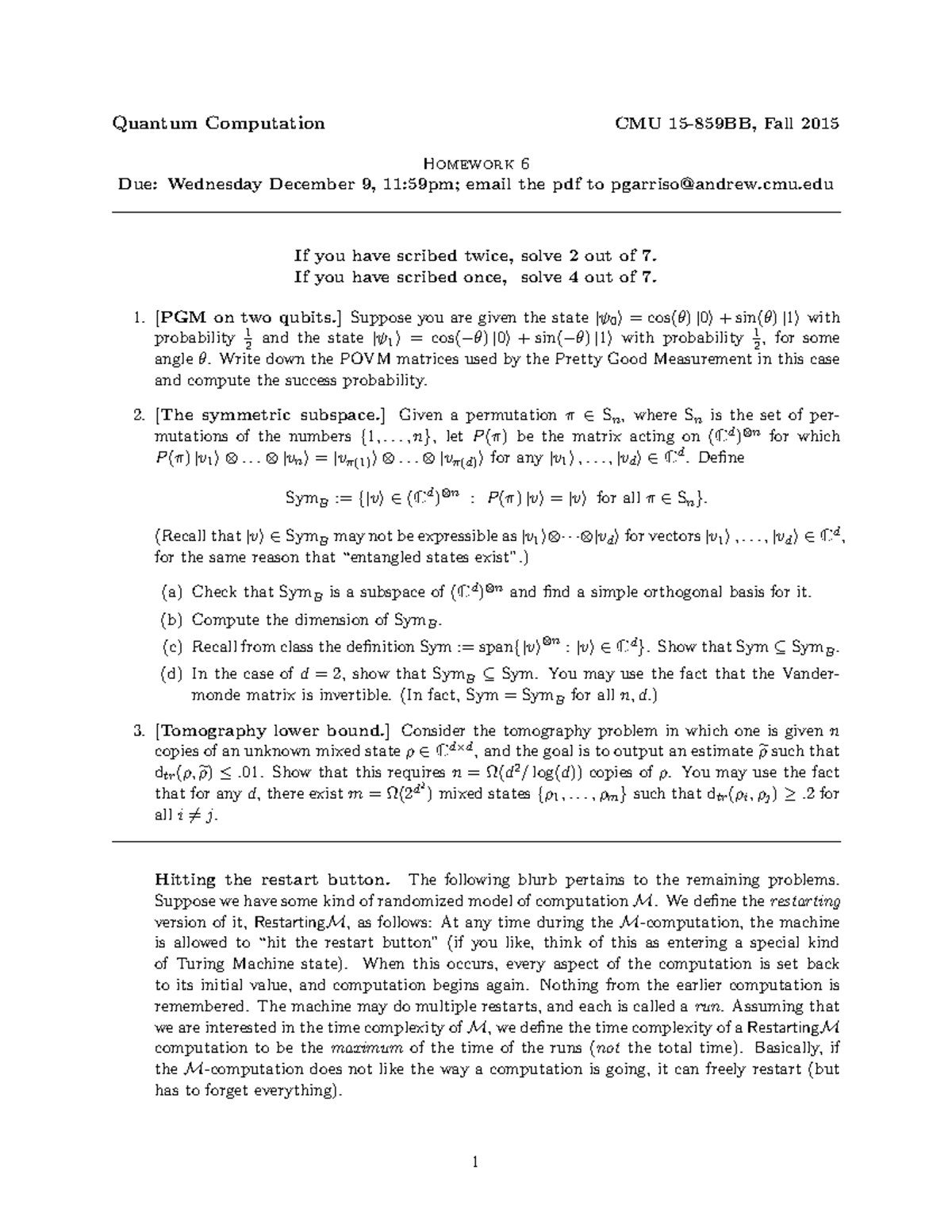 homework-6-questions-quantum-computation-cmu-15-859bb-fall-2015