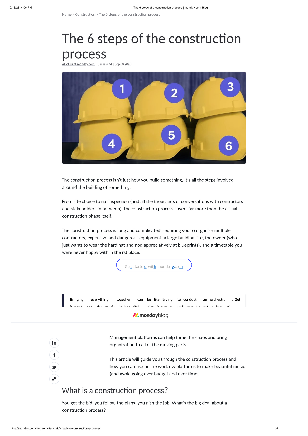 The-6-steps-of-a-construction-process-monday - Home > Construction ...