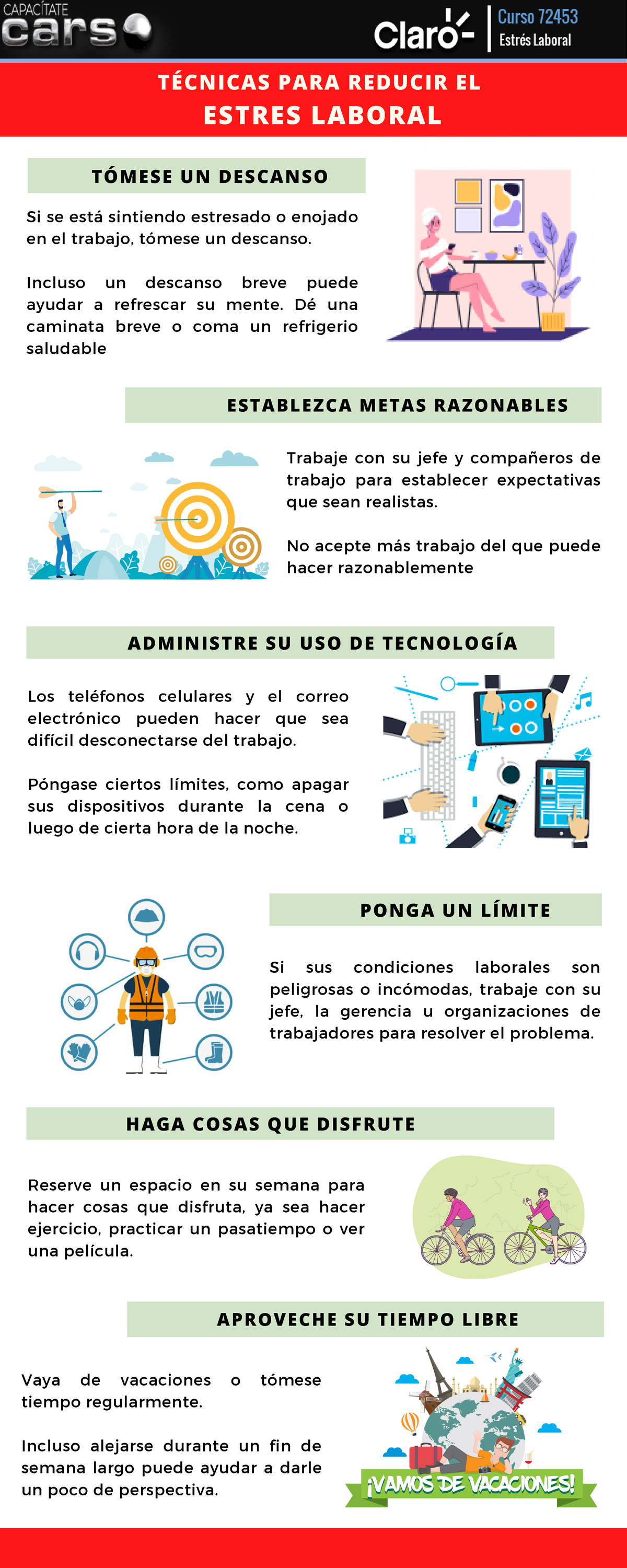K1at5rf - unah - ESTABLEZCA METAS RAZONABLES TÓMESE UN DESCANSO ...