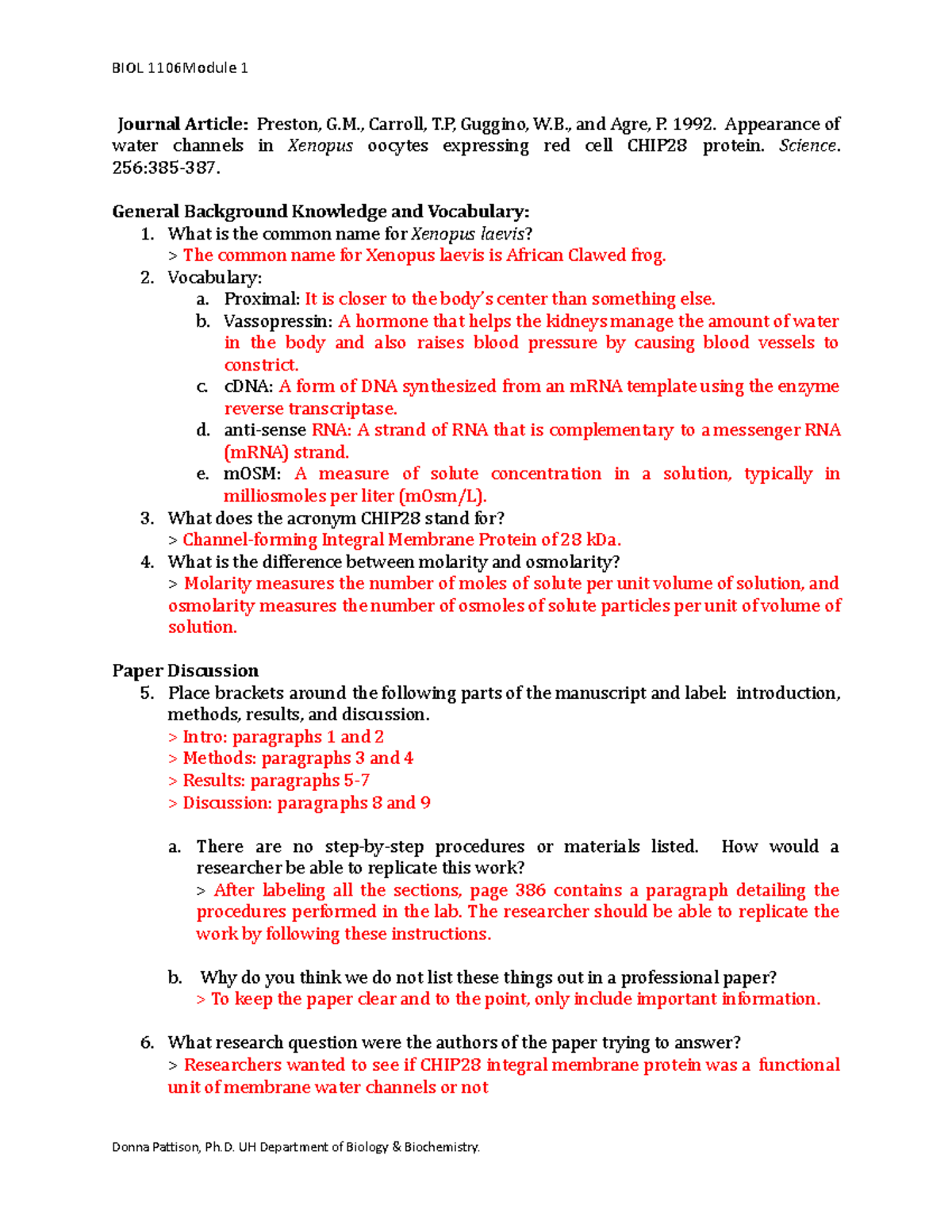 Mod1 Article Reflection Questions - Journal Article: Preston, G ...