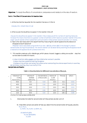 LAB Report Experiment 1 - LAB REPORT EXPERIMENT 1 Title Of The ...