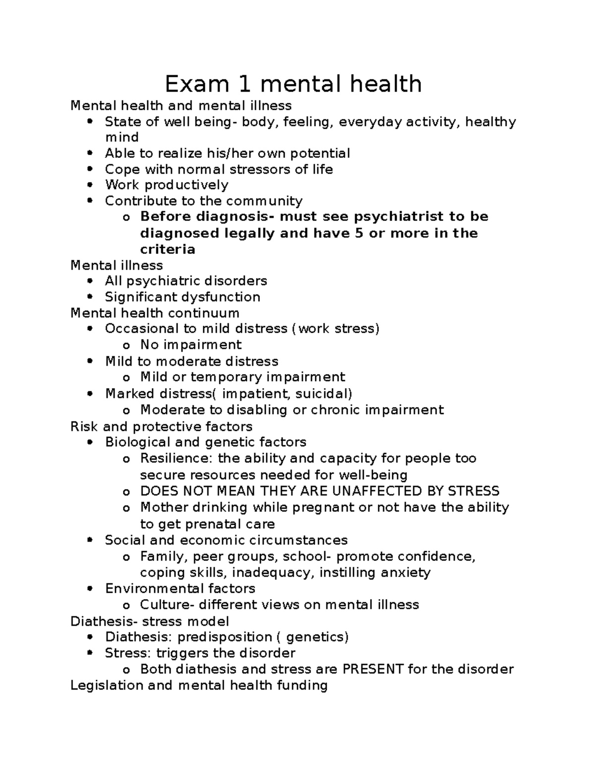 mental-health-exam-1-study-guide-exam-1-mental-health-mental-health