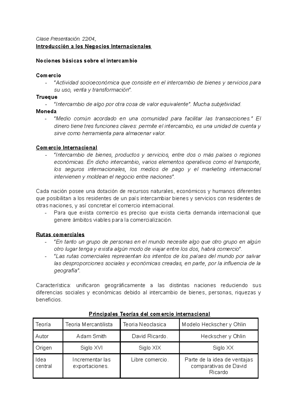 Introduccion A Los Negocios Internacionales Completo Clase Presentacion 22 Introduccion A Los Studocu