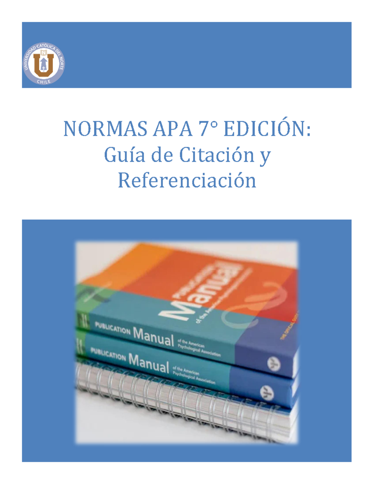 Norma Apa 7ma Ediccion Normas Apa 7° EdiciÓn Guía De Citación Y