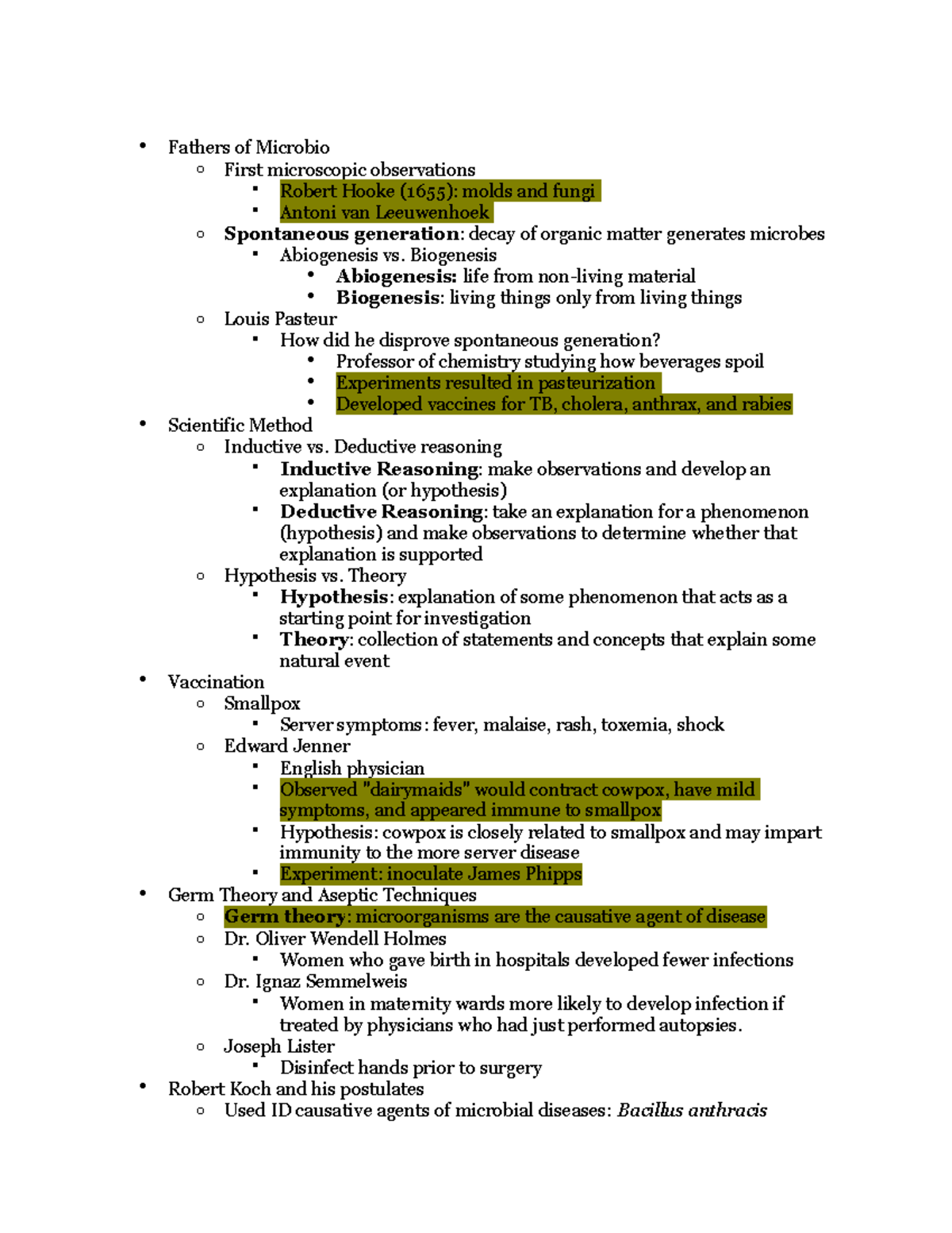 Lec. 2 - Morgan Steffan - Fathers Of Microbio O First Microscopic 