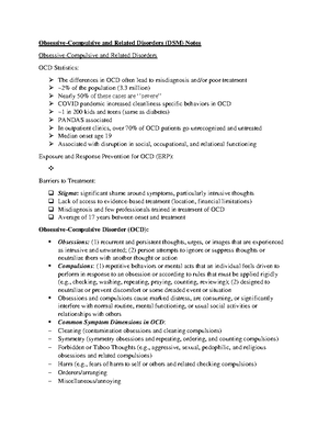 DSM: Neurodevelopmental Disorders Notes - Studocu