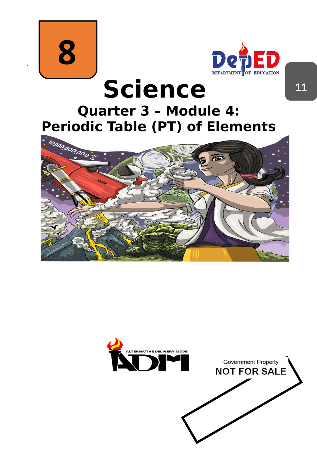 Sci8 Q3 Mod4 Periodic Tableof Elements V3 - NOT 11 Science Quarter 3 ...