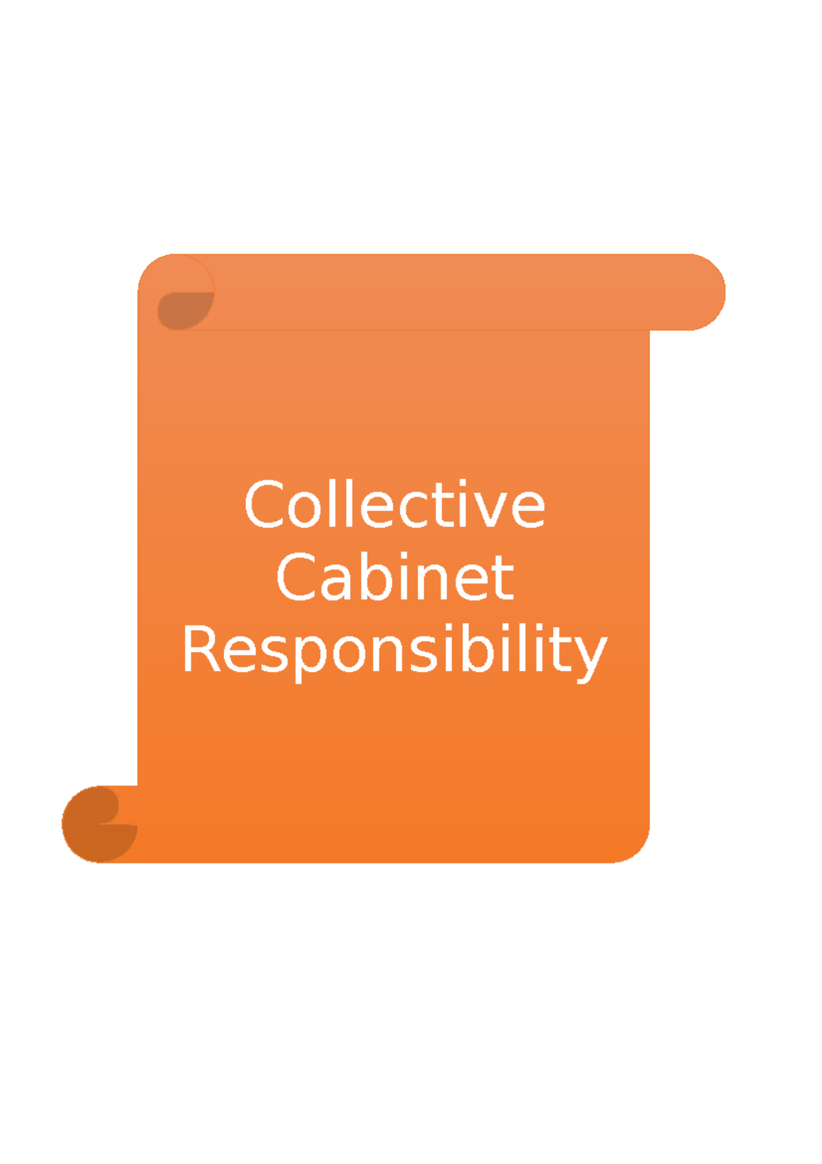 Collective Responsibility What is it for? It is needed for