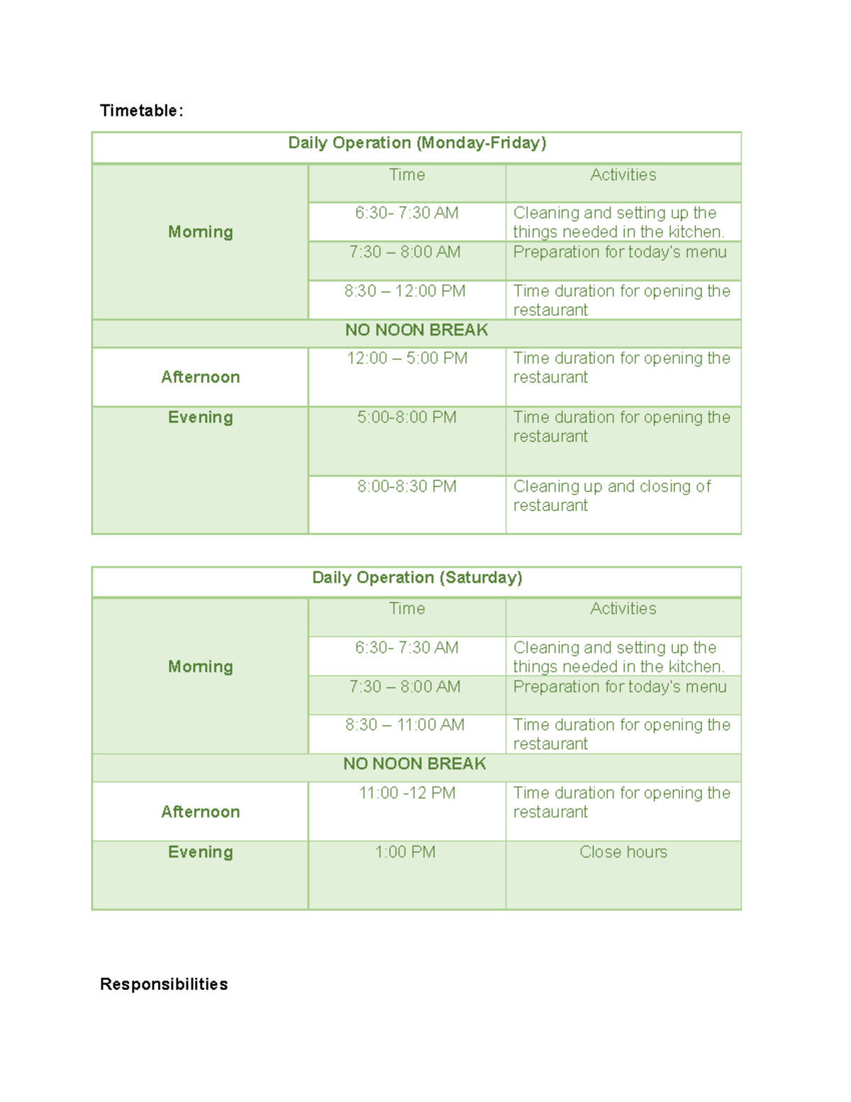 marketing-plan-timetable-timetable-daily-operation-monday-friday