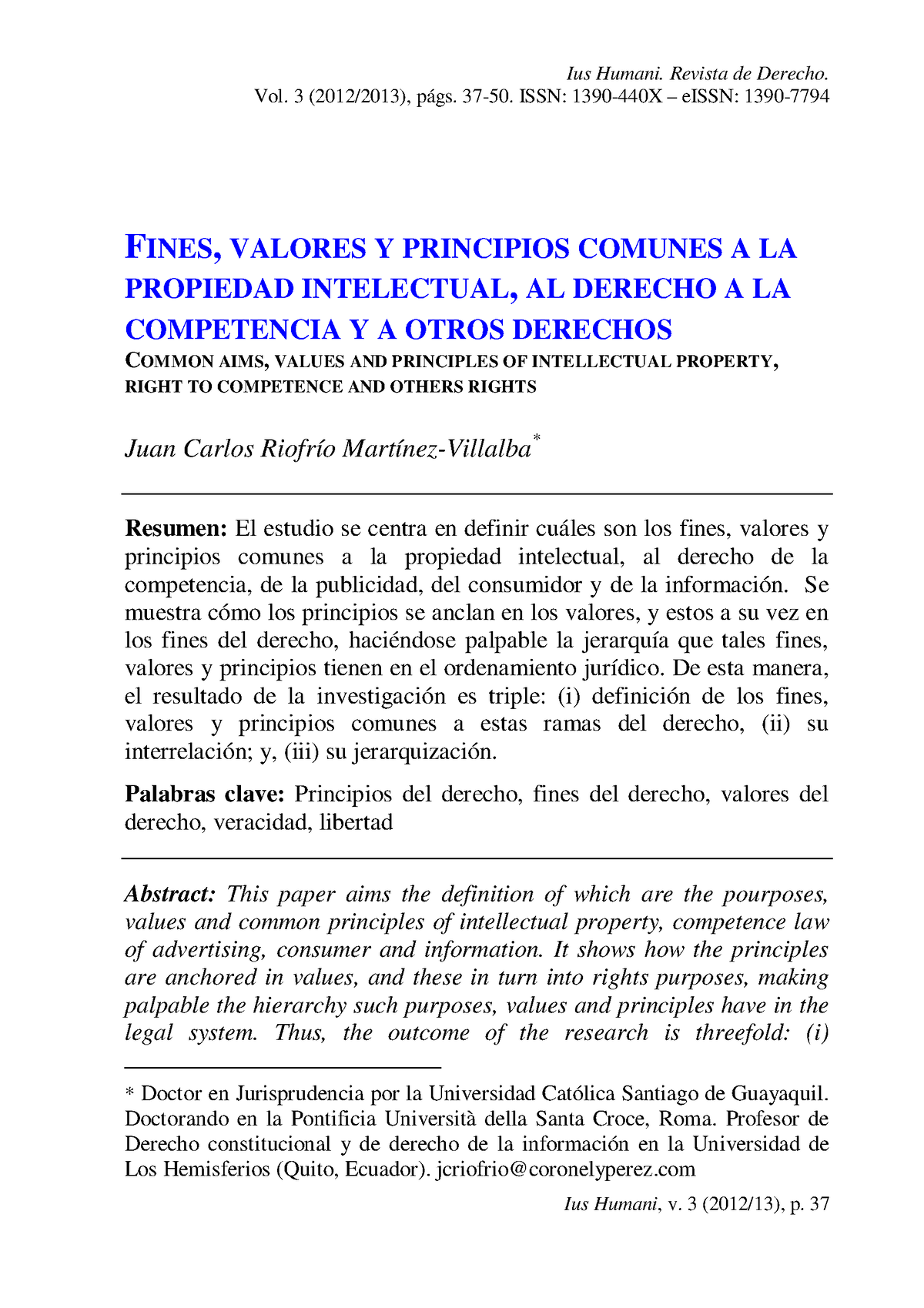 Dialnet-Fines Valores YPrincipios Comunes ALa Propiedad Intelect ...