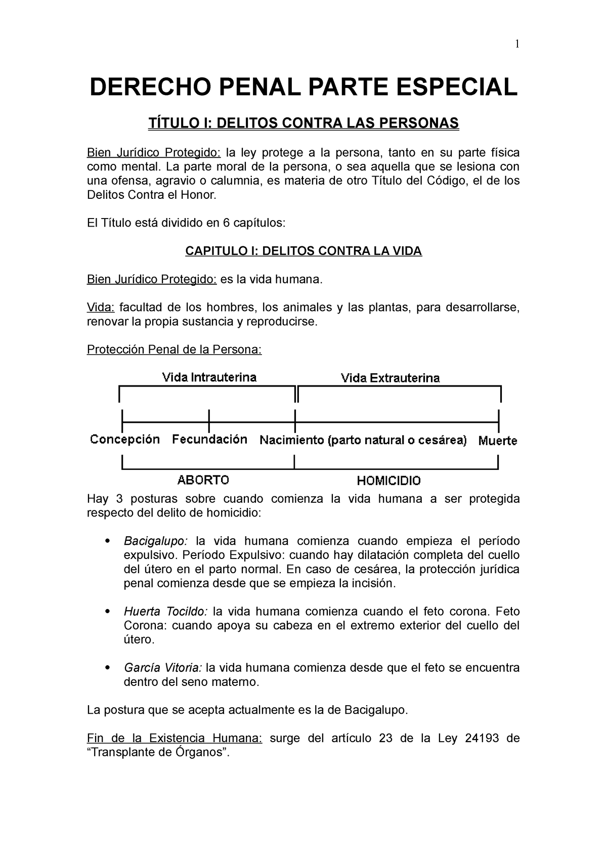 Resumen-Penal-Especial-1-de-2 - DERECHO PENAL PARTE ESPECIAL TÍTULO I ...