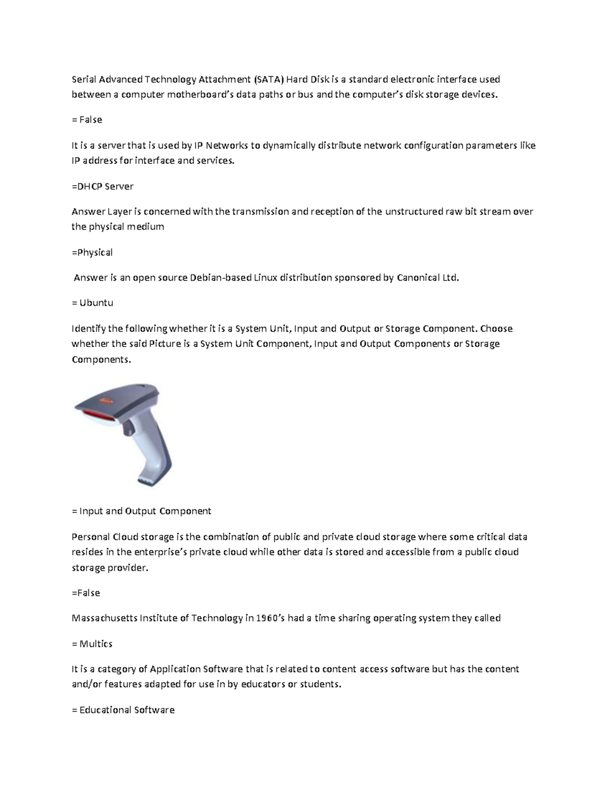 Introduction To Computing Midterms Answers Com Get Your Midterm Answers ...