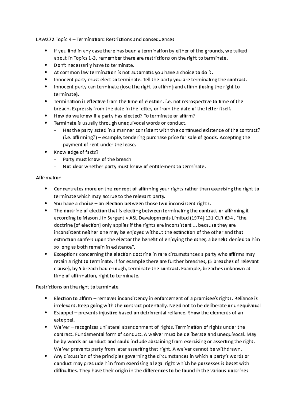 LAW272 Topic 4 Termination By Consequences LAW272 Topic 4   Thumb 1200 1698 