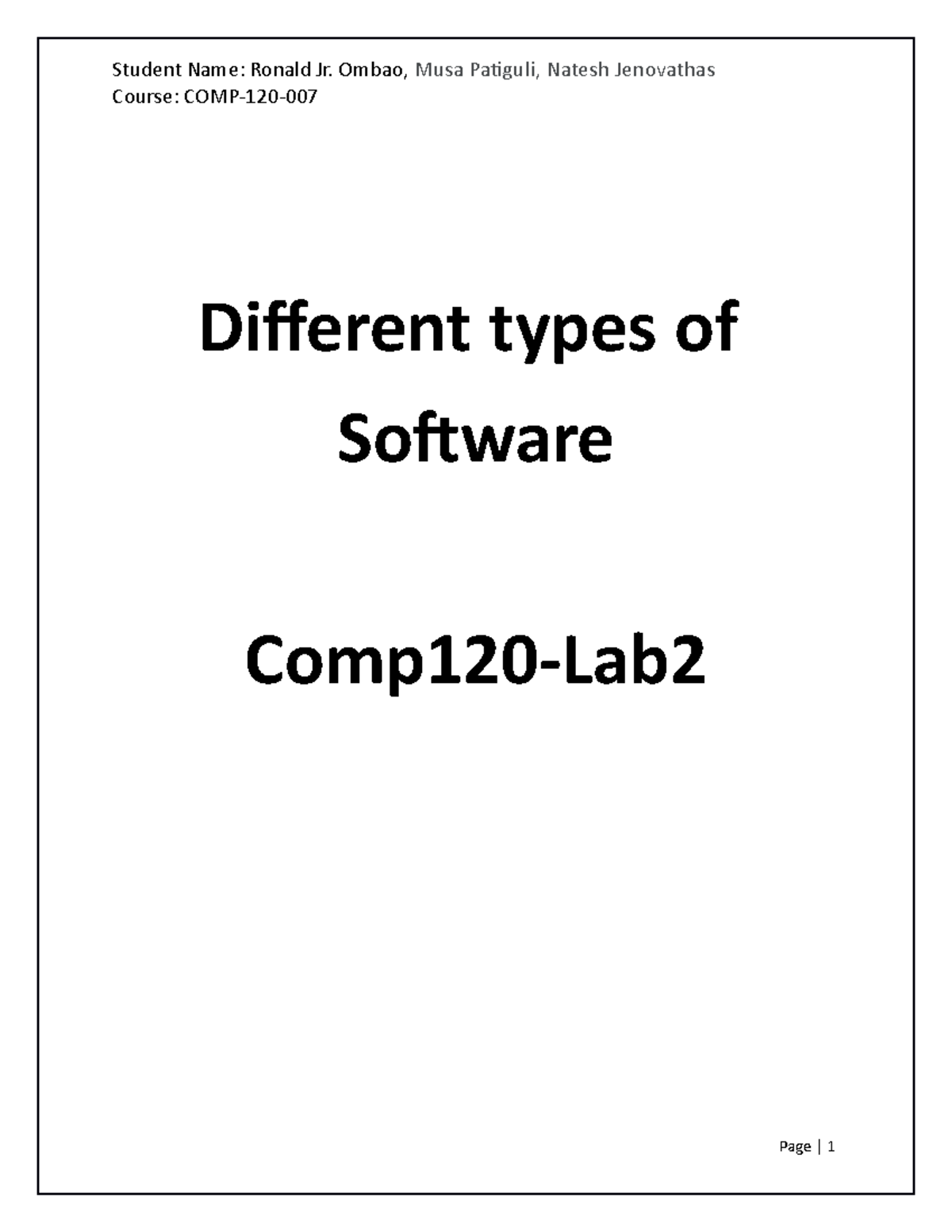 comp-120lab2-software-fundamentals-for-comp-120-course-comp-120