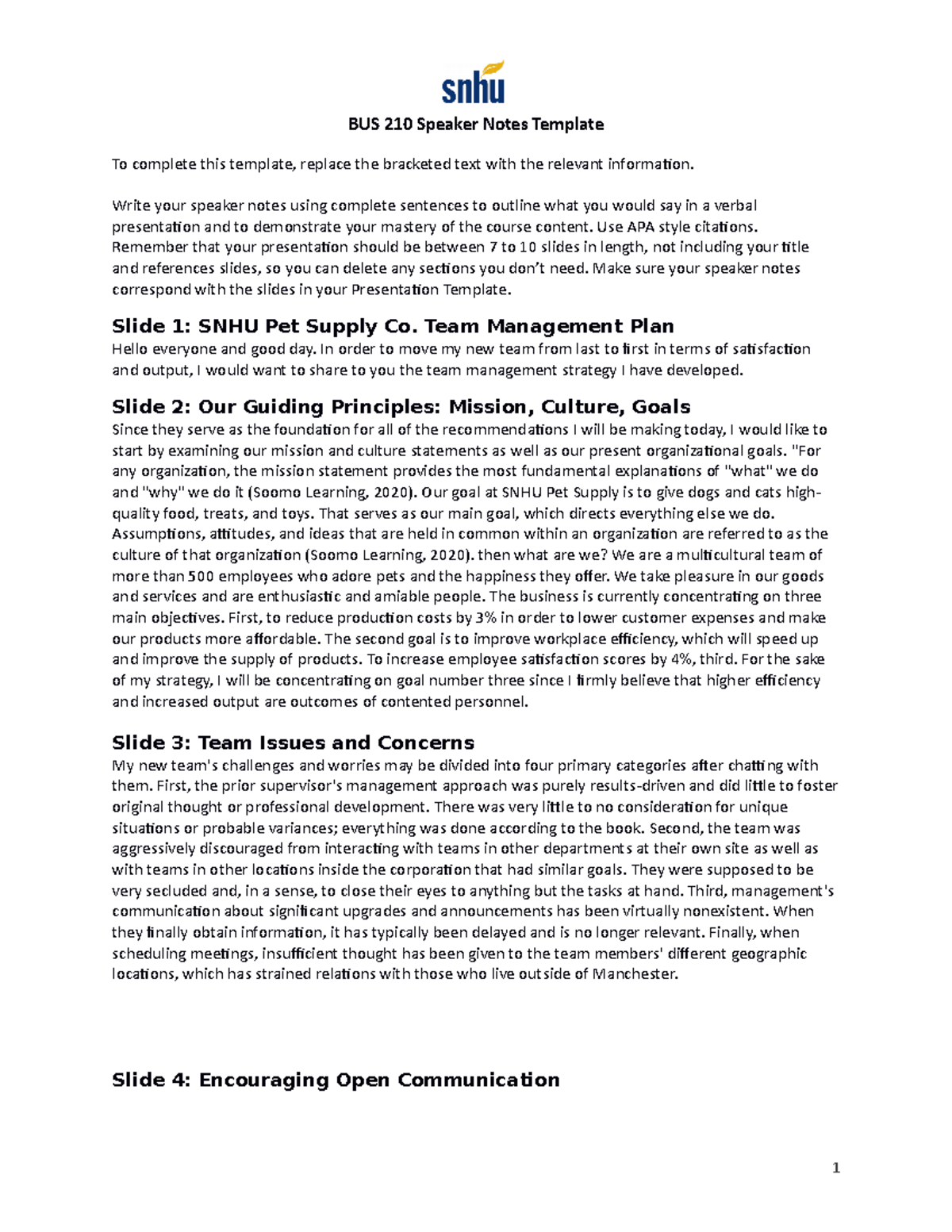BUS+210+Speaker+Notes+Template+ - BUS 210 Speaker Notes Template To ...