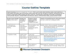 Narrative Paper C919 - Pass - Western Governors University Facilitation ...