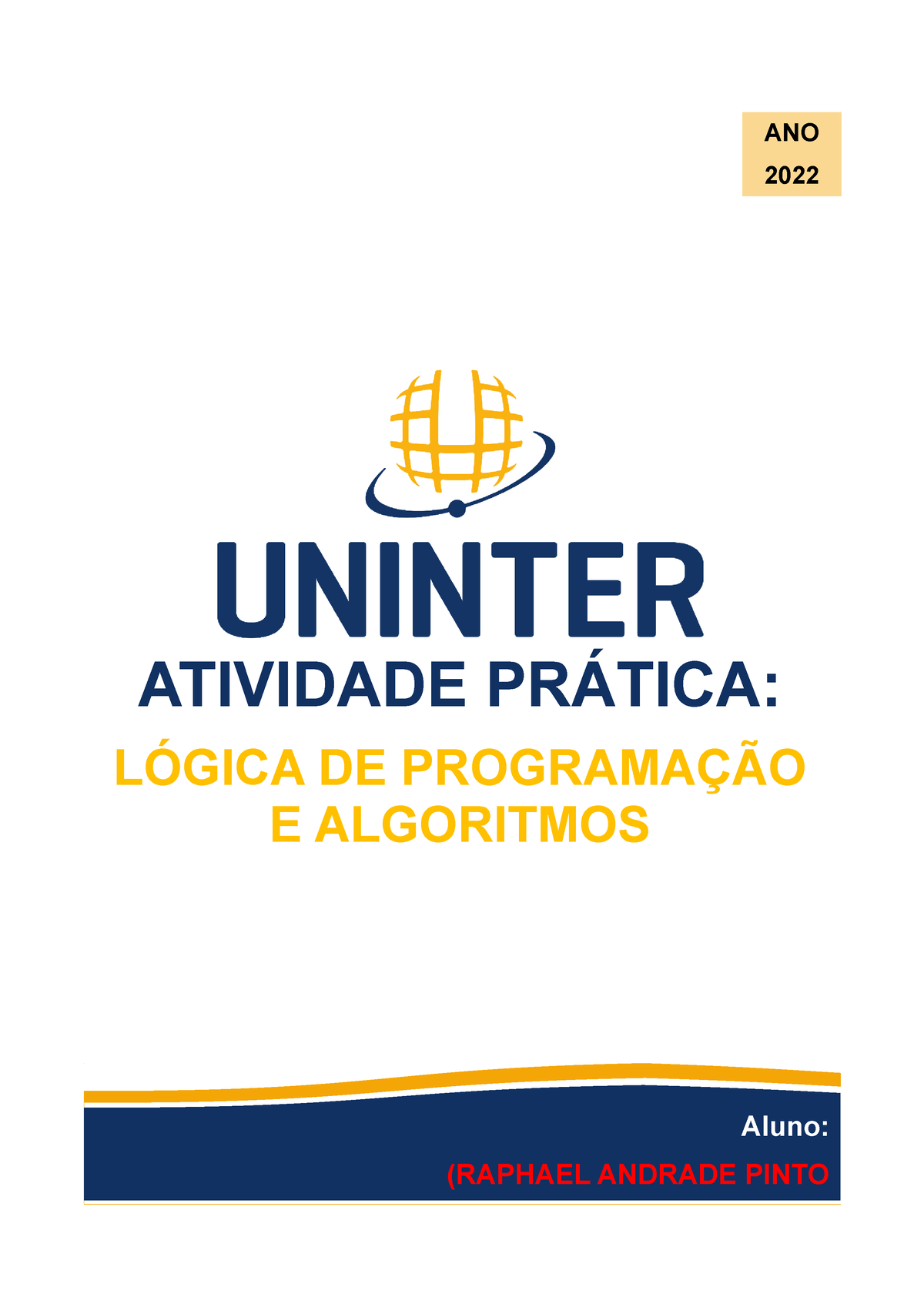 Caderno De Exercicios Da Atividade Pratica De Logica De Programacao E Algoritmos C Aluno 3799