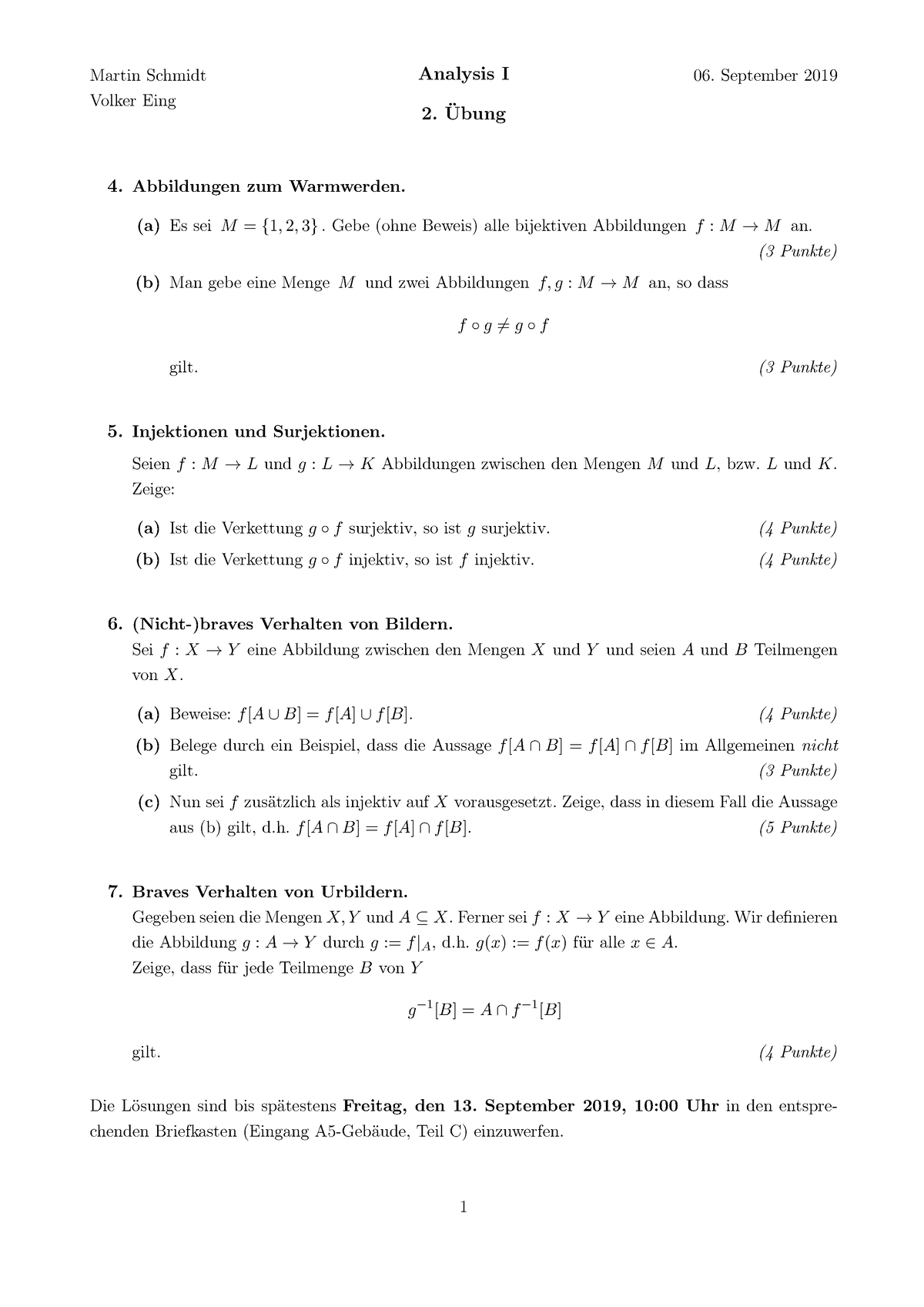 HWS 2019 Ana1 Uebung 02 - Wintersemester - Analysis I - Uni Mannheim ...