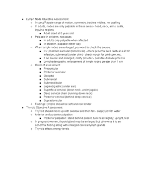 Thorax and Lungs - Health Assessment, Summer 2019 at SSC. - Anatomy ...