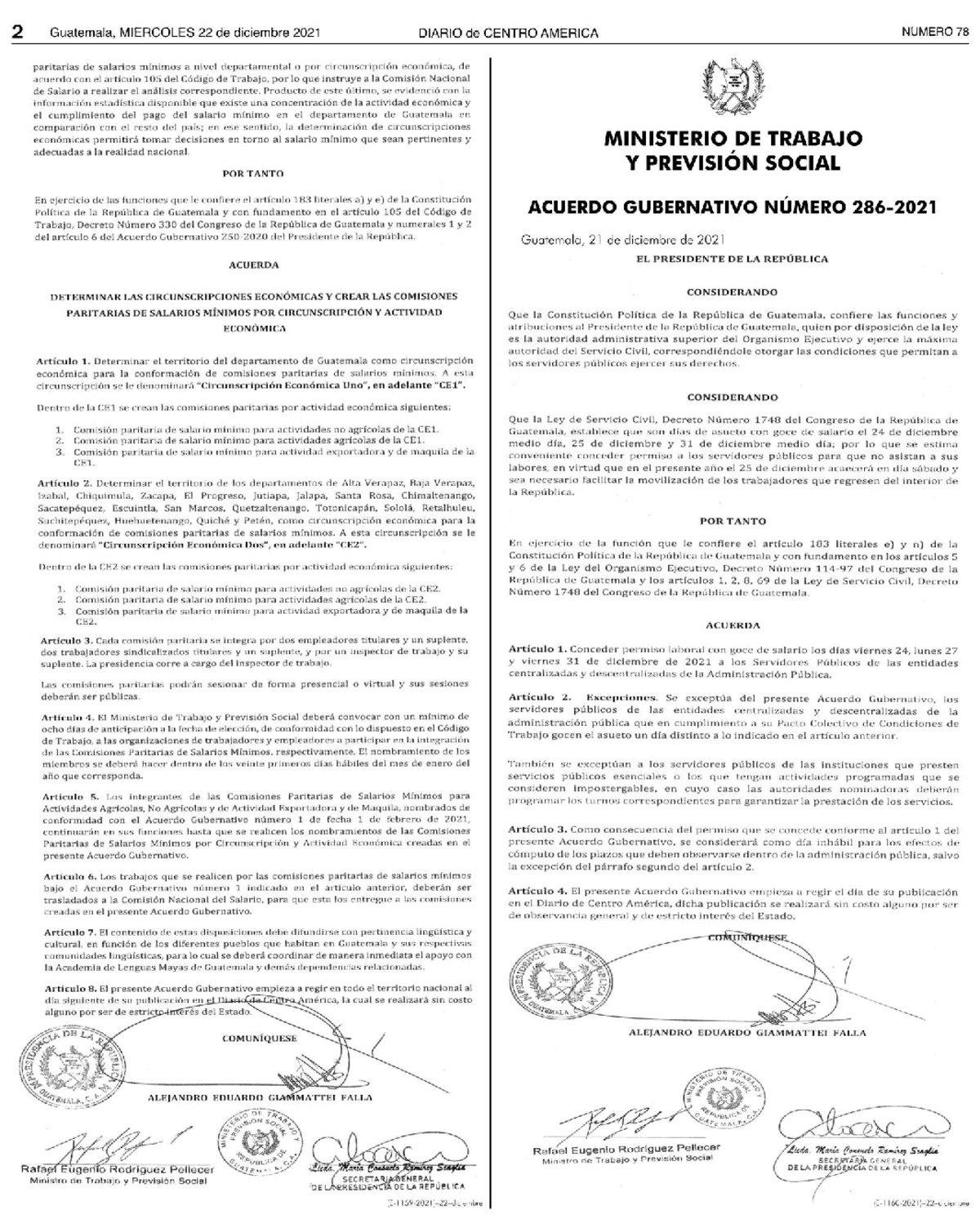 Ac. Gub. 2852021 Días inhábiles 24, 27 y 31 Dic Derecho Tributario