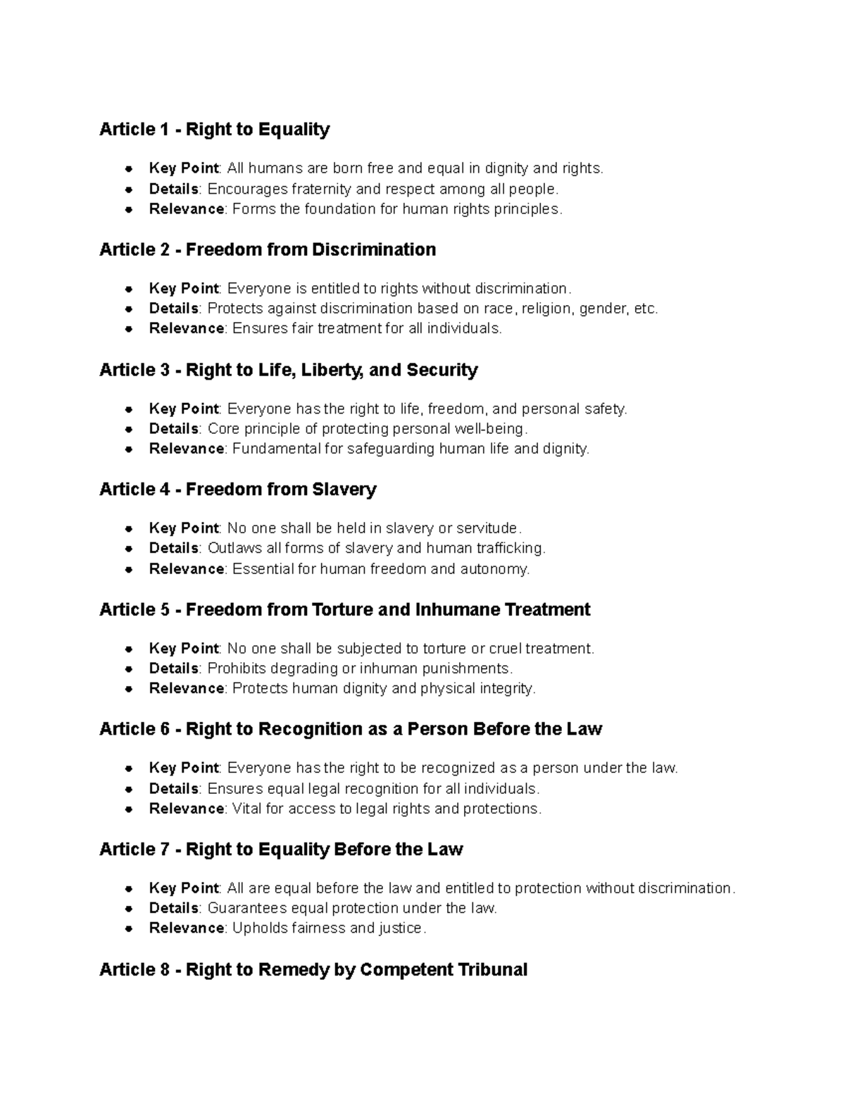 UDHR-ART - Summary Human Rights and Social Work: Towards Rights-Based ...