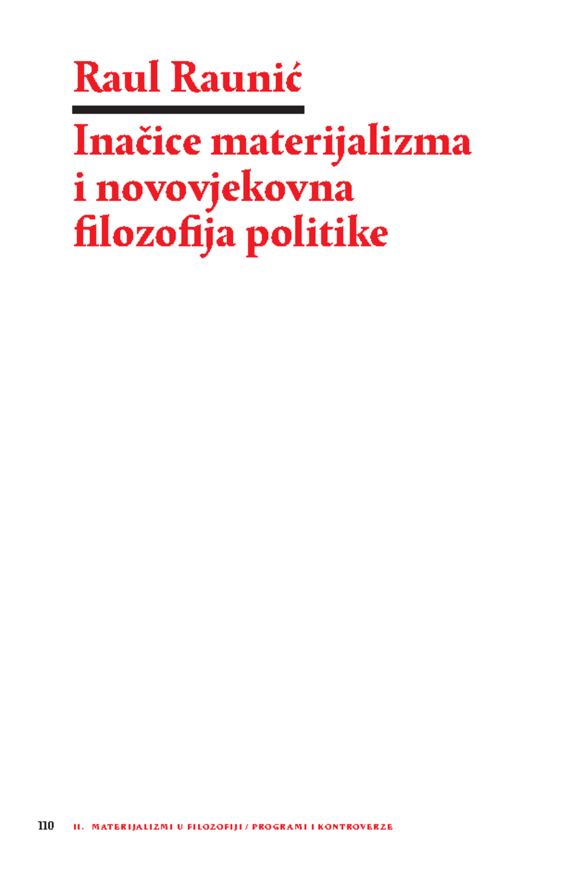 892197 - dsdsdsds - 110 II. Materijalizmi u filozofiji / programi i ...