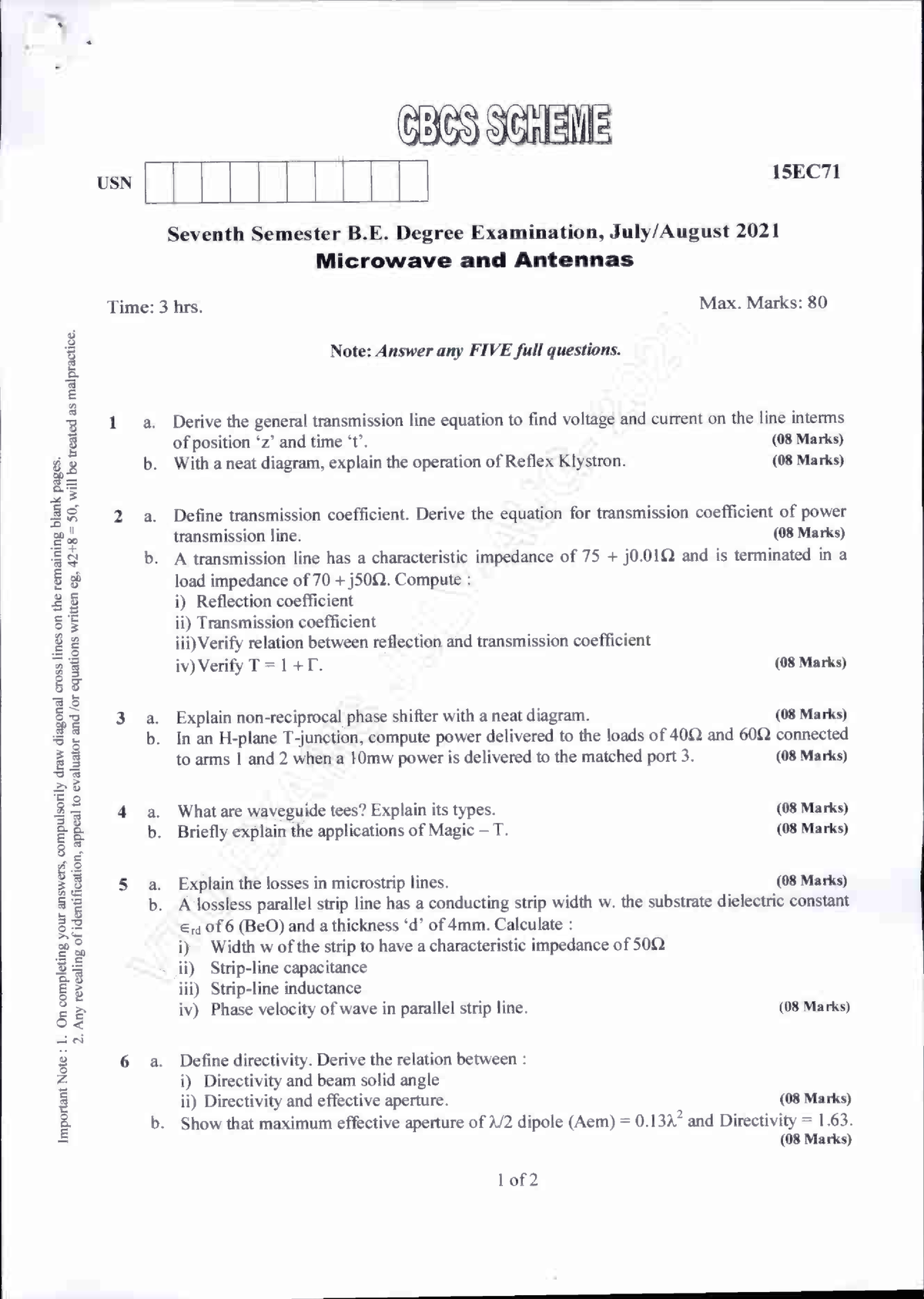 vtu phd entrance question paper