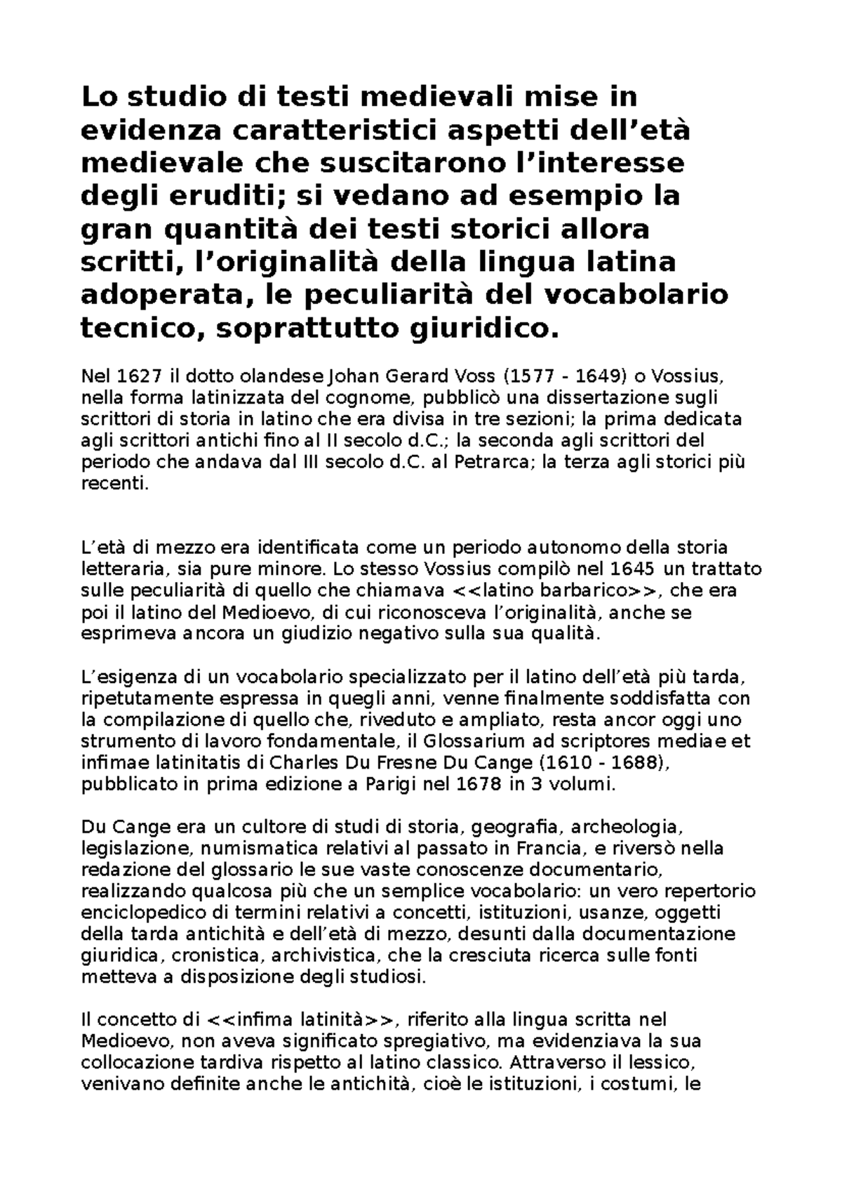 studio critico dei testi antichi
