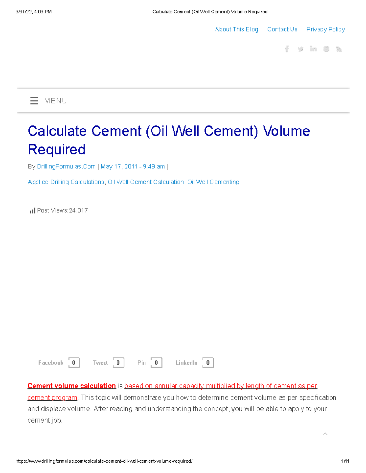 calculate-cement-oil-well-cement-volume-required-about-this-blog