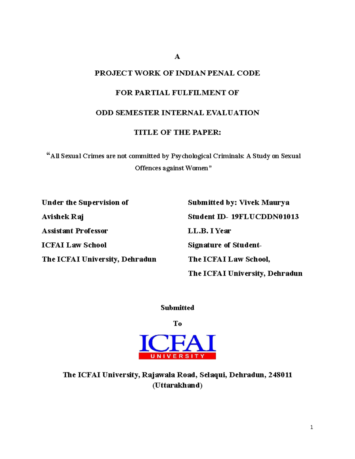 Ipc project heading Establishment of election, power and functions of