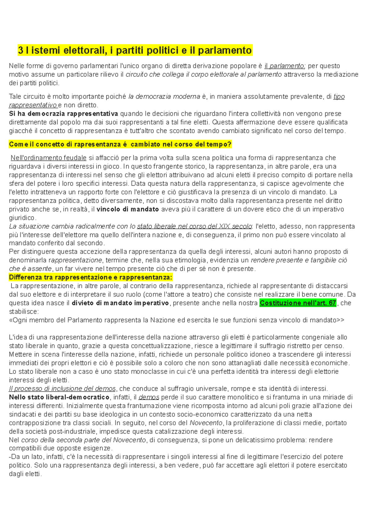 Sistema Elettorale Piu Riassunto,Sistema Elettorale Piu Riassunto - 3 I ...