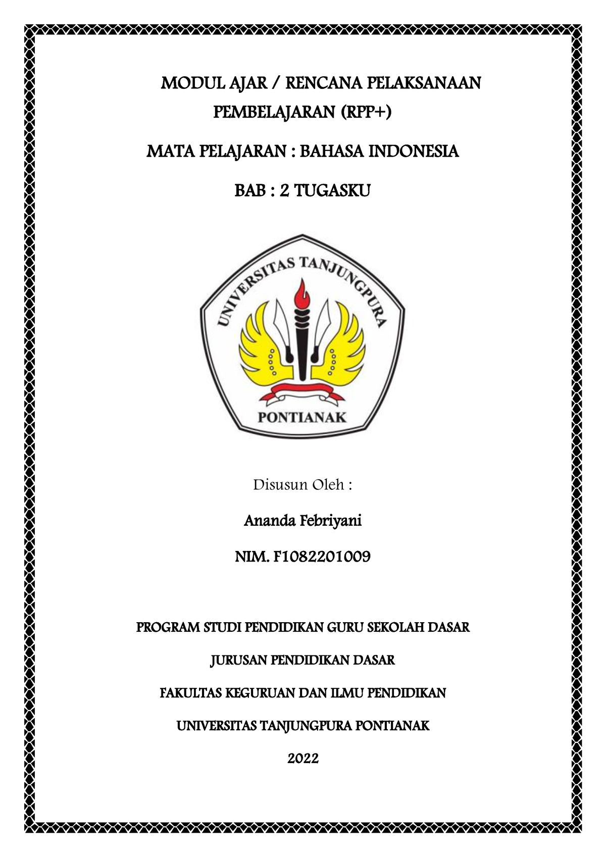 1. Modul AJAR - MODUL AJAR / RENCANA PELAKSANAAN PEMBELAJARAN (RPP+ ...