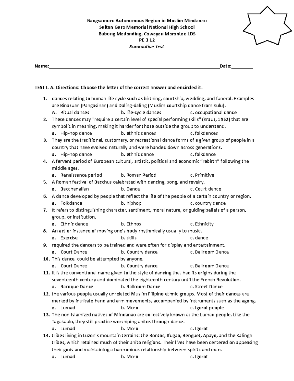 pe31stq-1st-quarter-bangsamoro-autonomous-region-in-muslim-mindanao