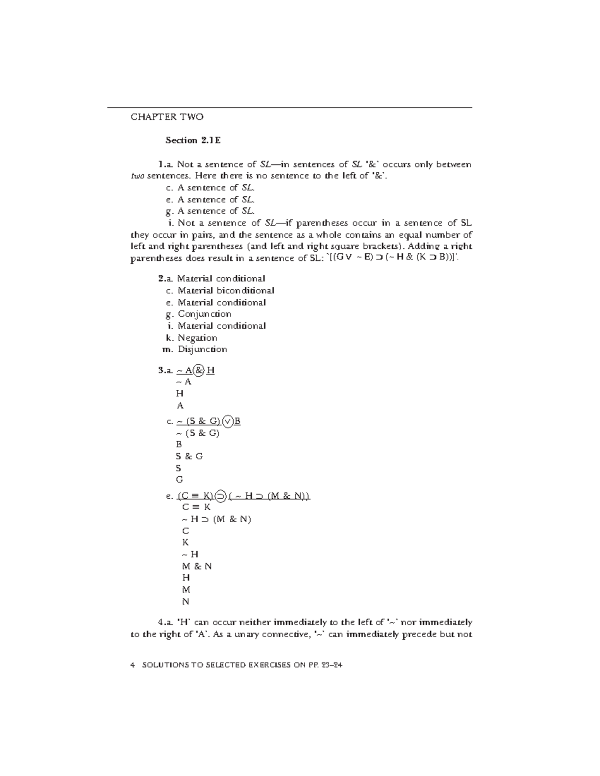 Stud Chapter 2 - Solutions to Logic Book - Warning: Error during font ...