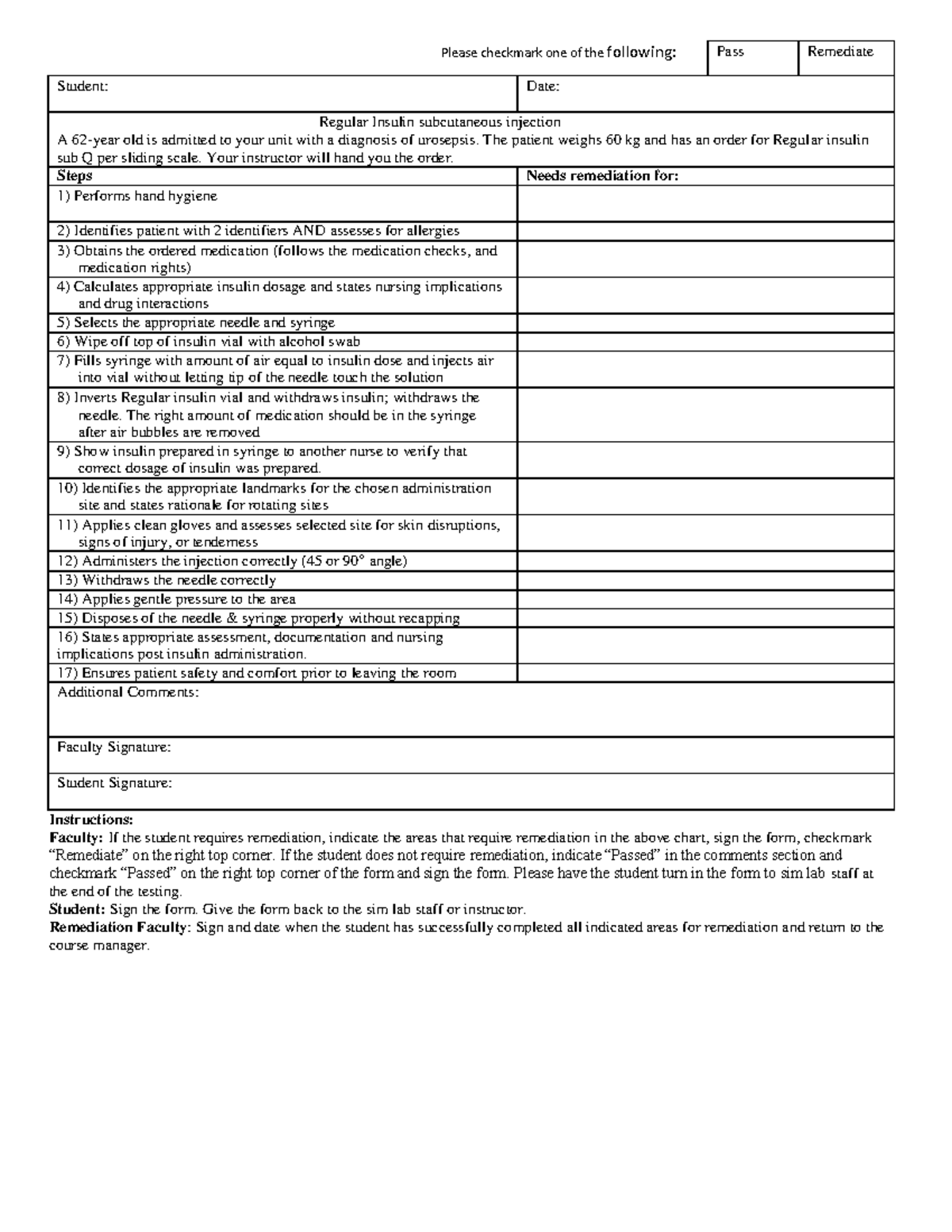 SQ injection testing - Please checkmark one of the following: Pass ...